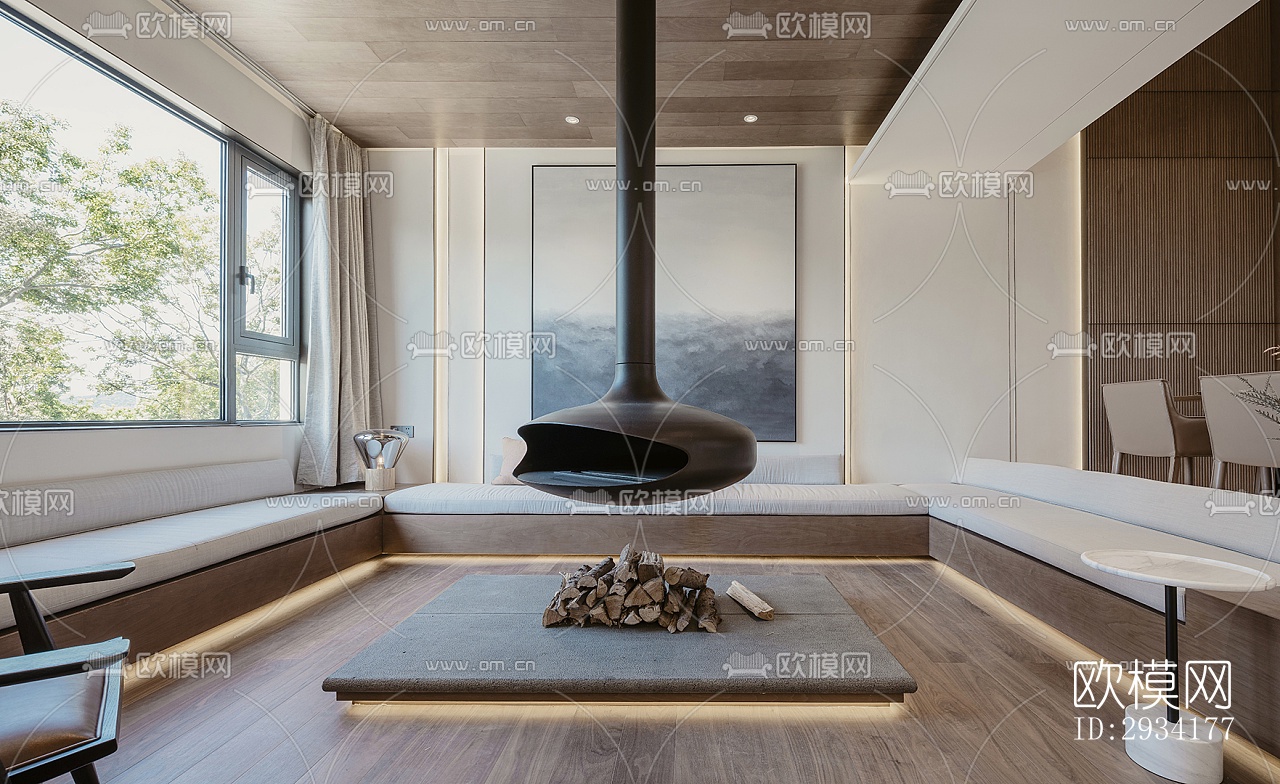 北欧复式效果图下载（渲染图15）