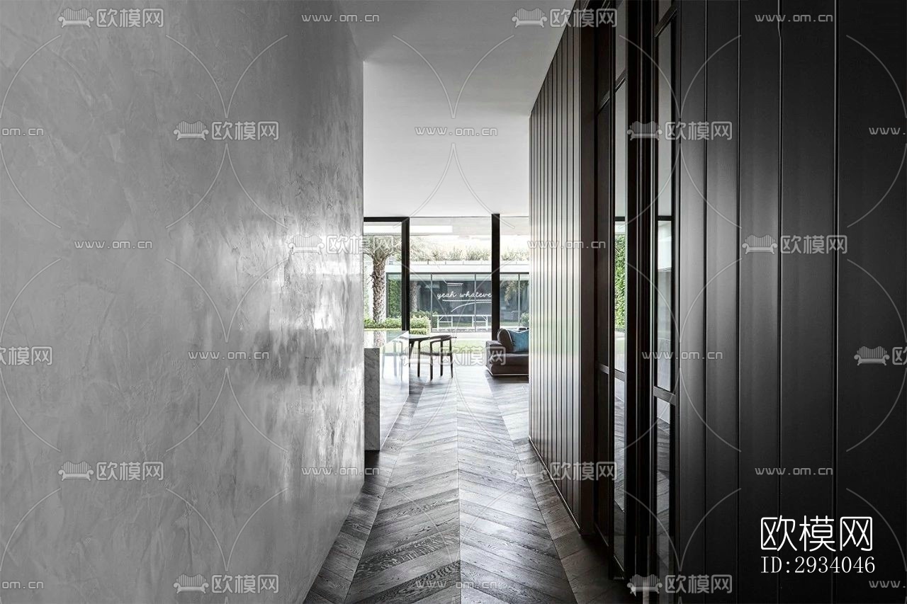 现代别墅效果图下载（渲染图14）