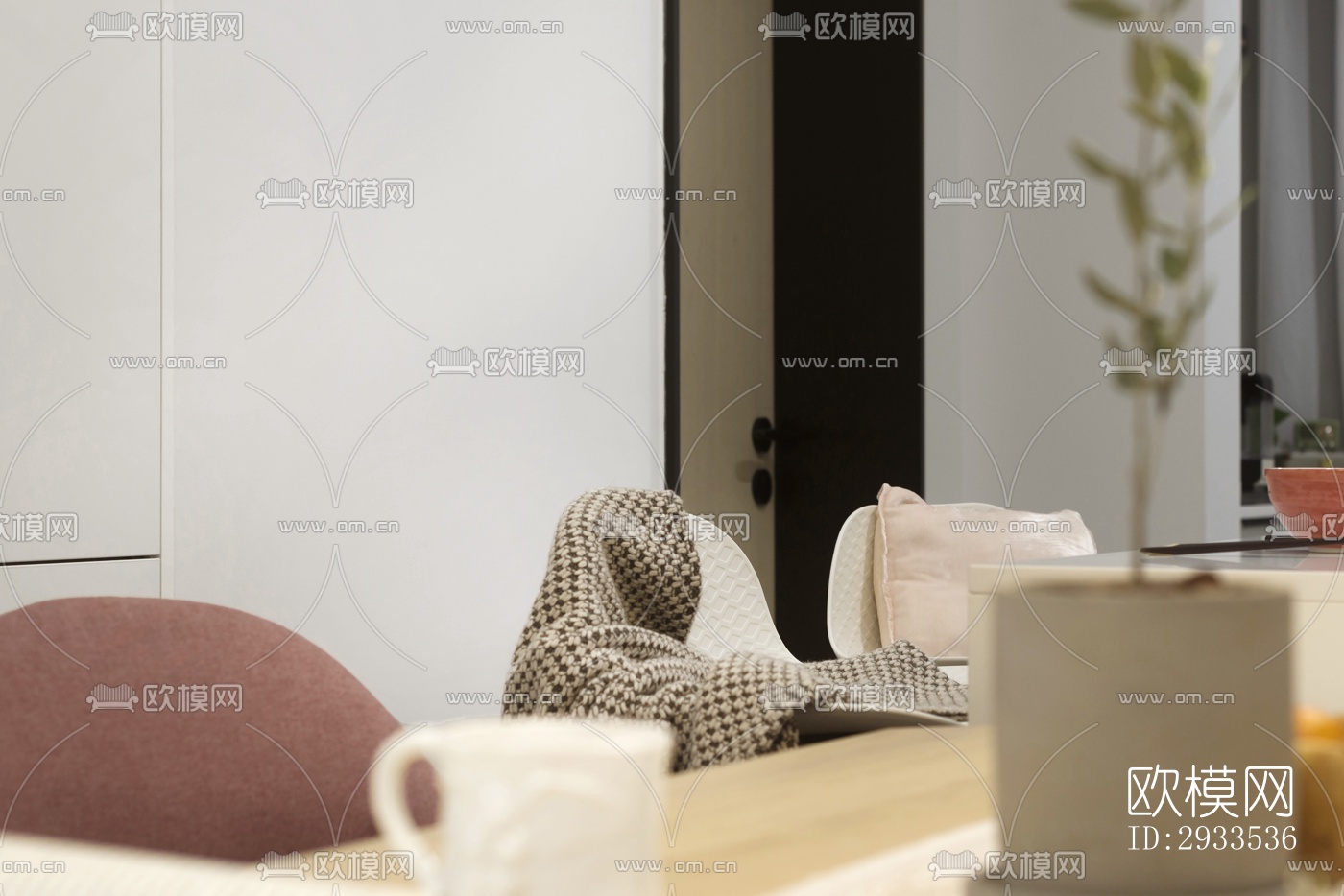 北欧公寓效果图下载（渲染图16）