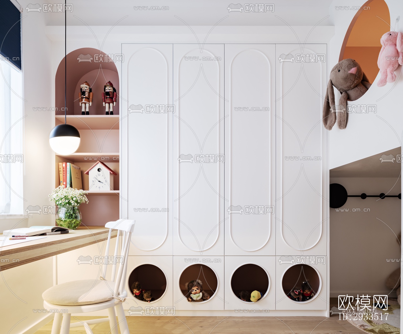 北欧公寓效果图下载（渲染图15）