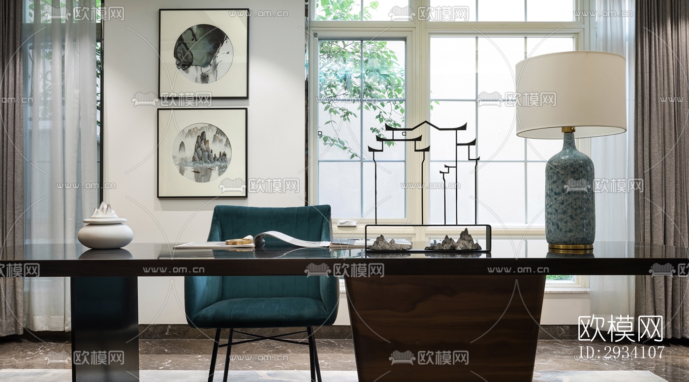 现代别墅效果图下载（渲染图2）