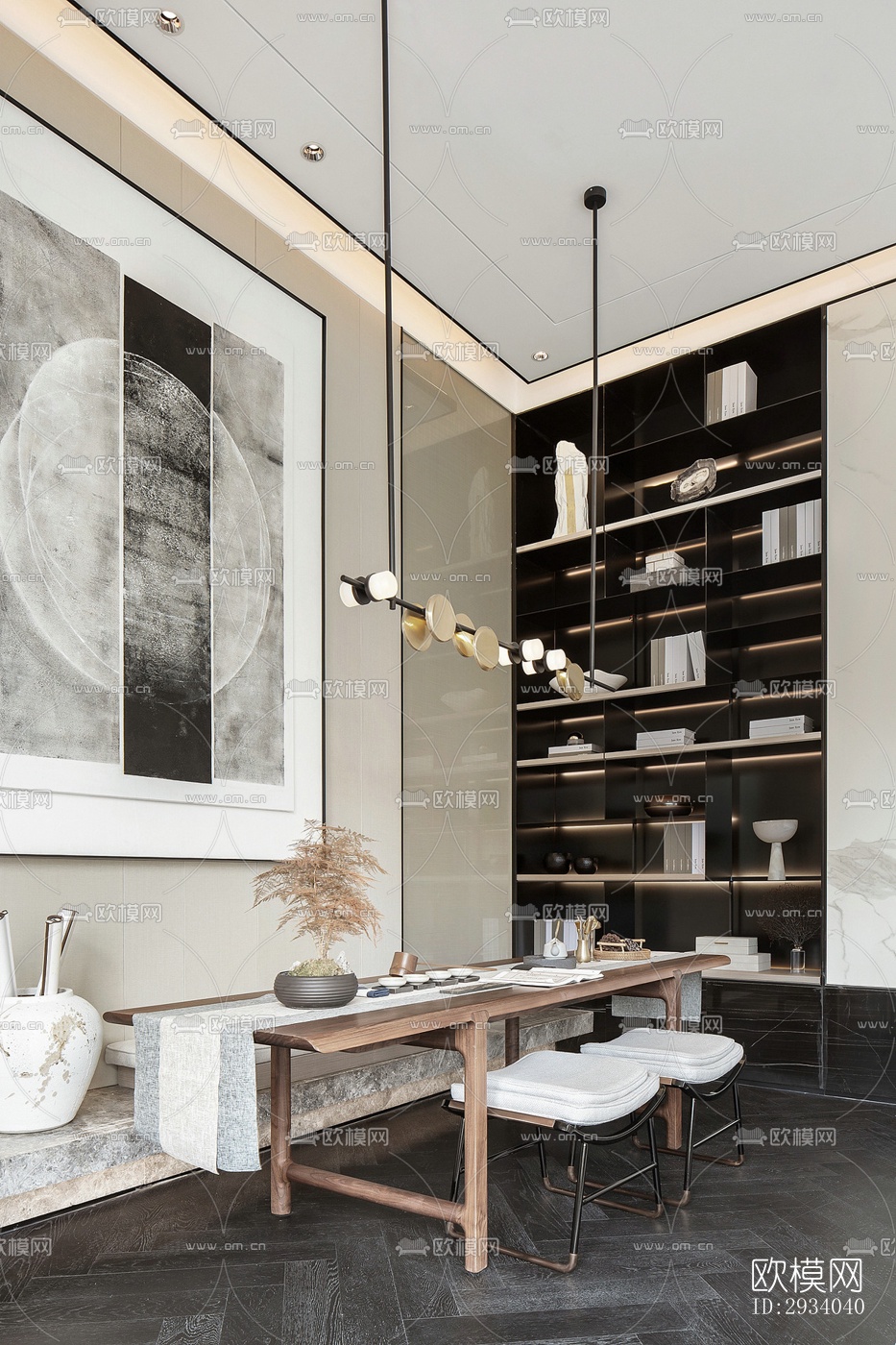 现代别墅效果图下载（渲染图7）