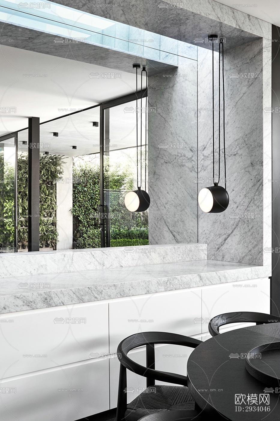 现代别墅效果图下载（渲染图12）