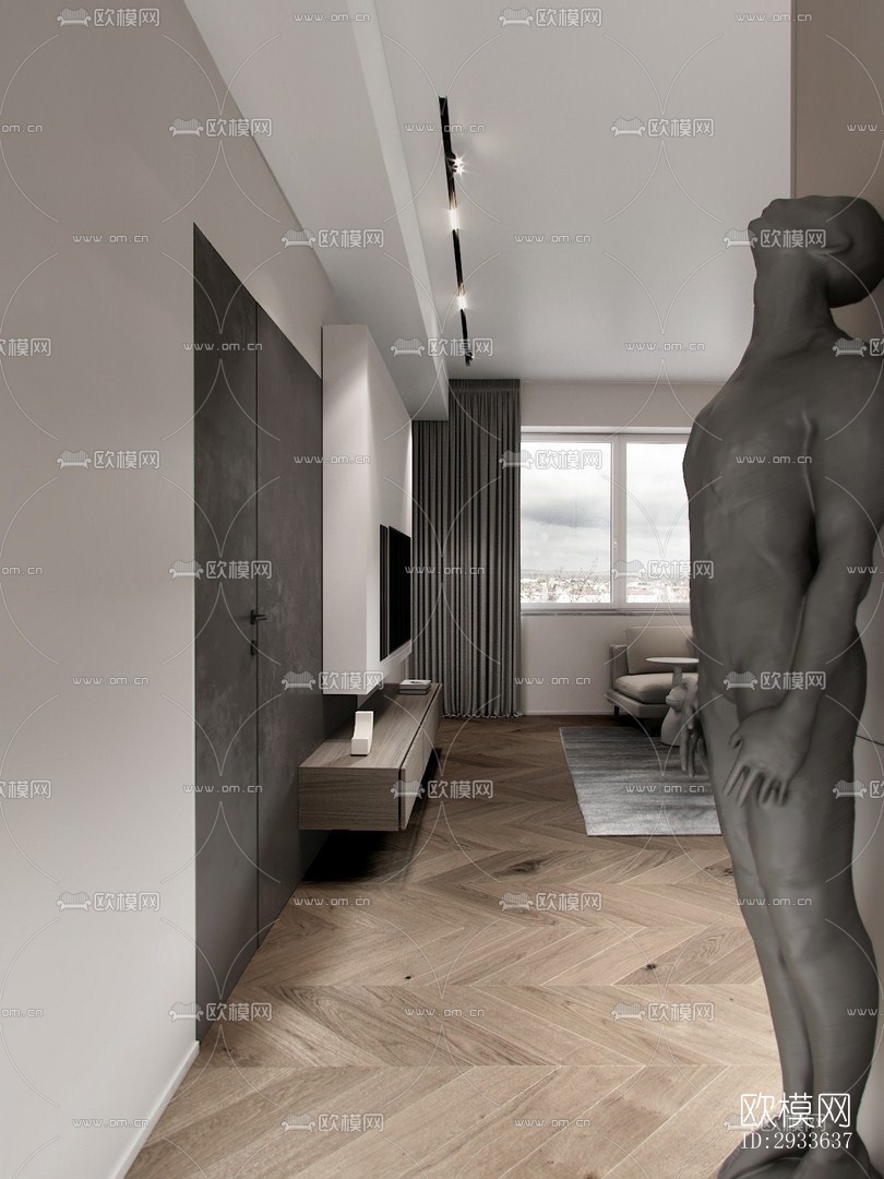 北欧公寓效果图下载（渲染图20）