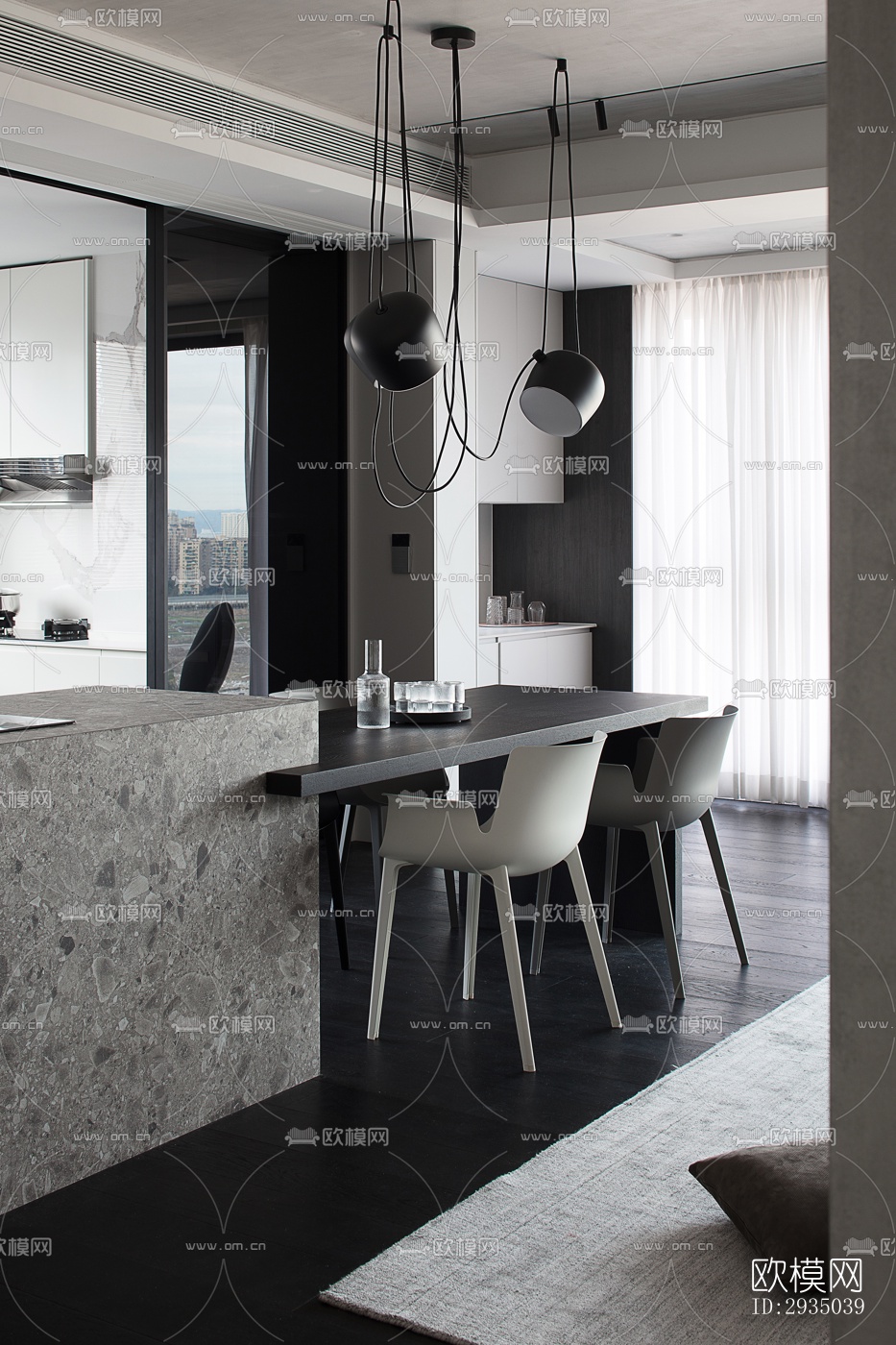 高级灰平层效果图下载（渲染图3）