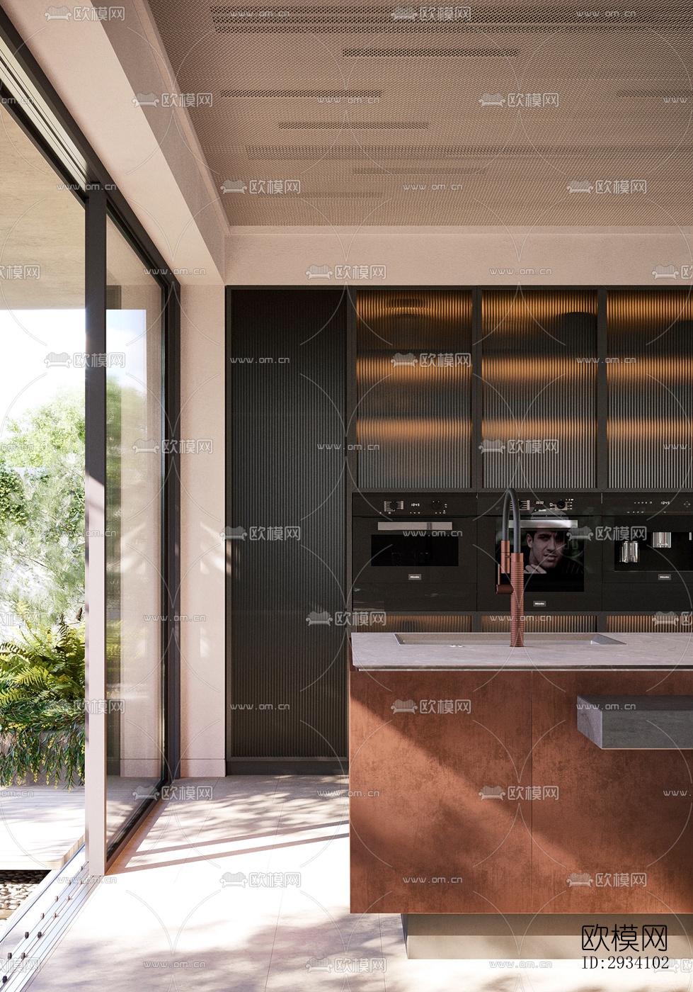 现代别墅效果图下载（渲染图7）