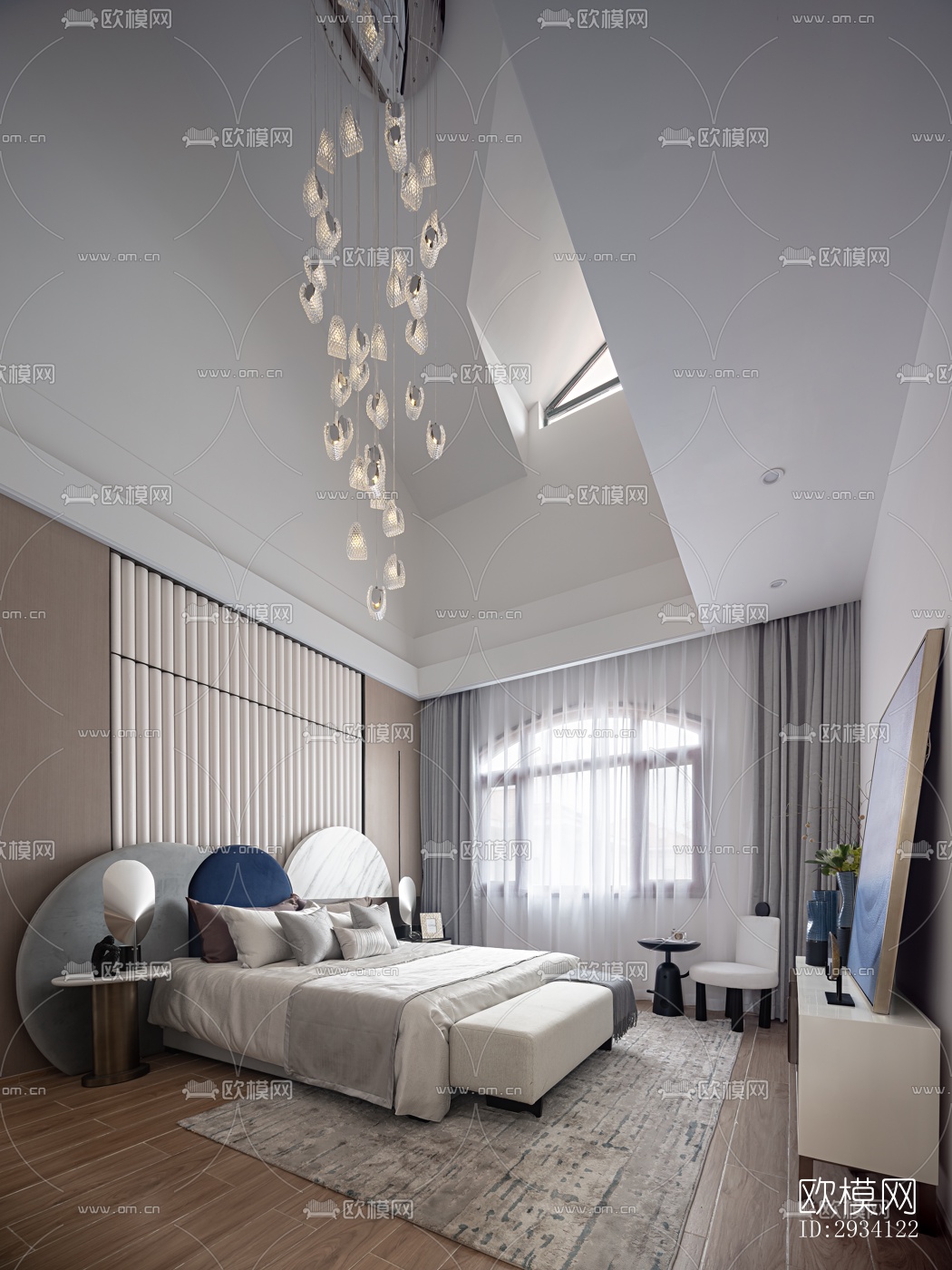 现代别墅效果图下载（渲染图18）