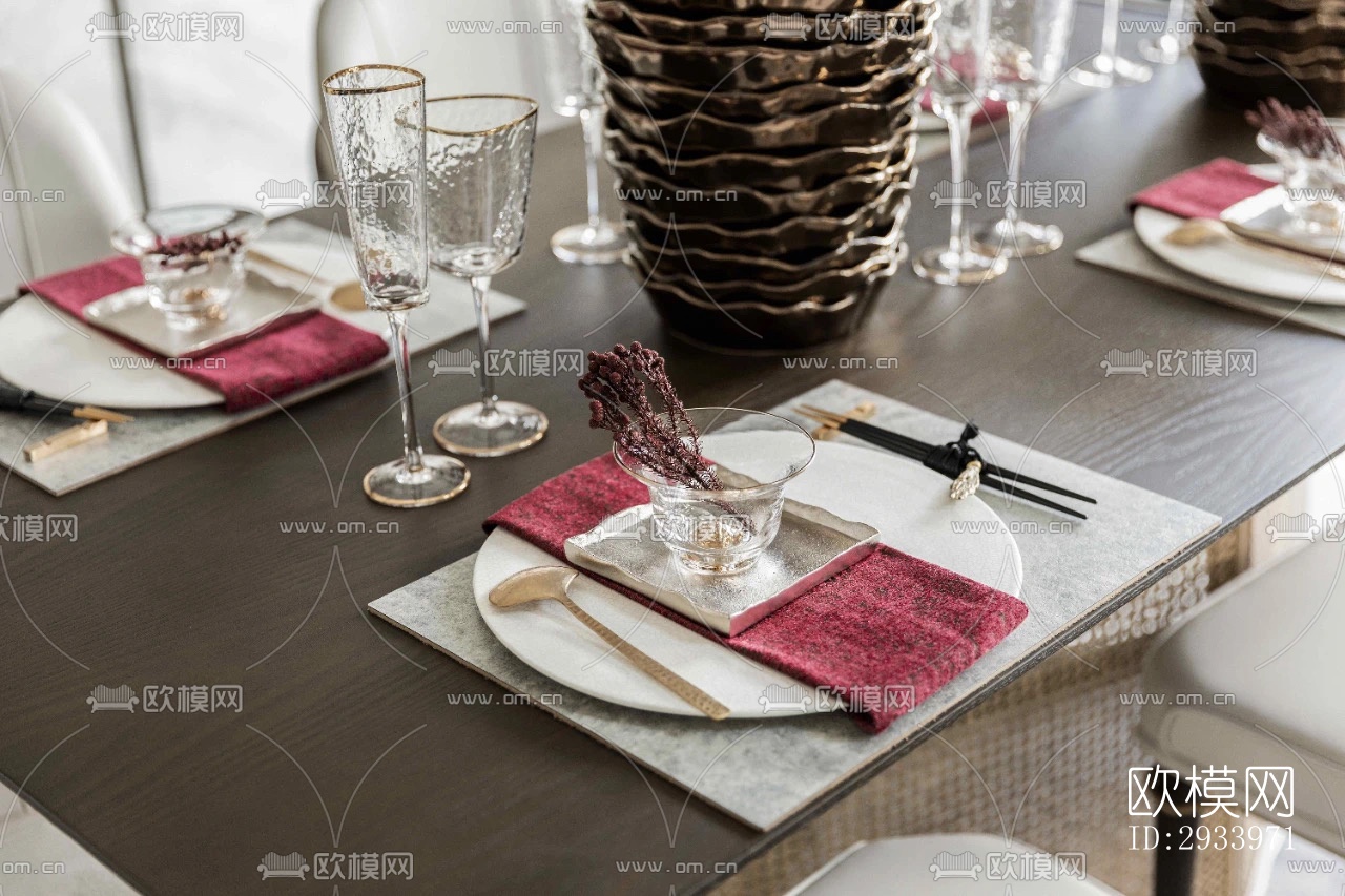 新中式别墅效果图下载（渲染图17）