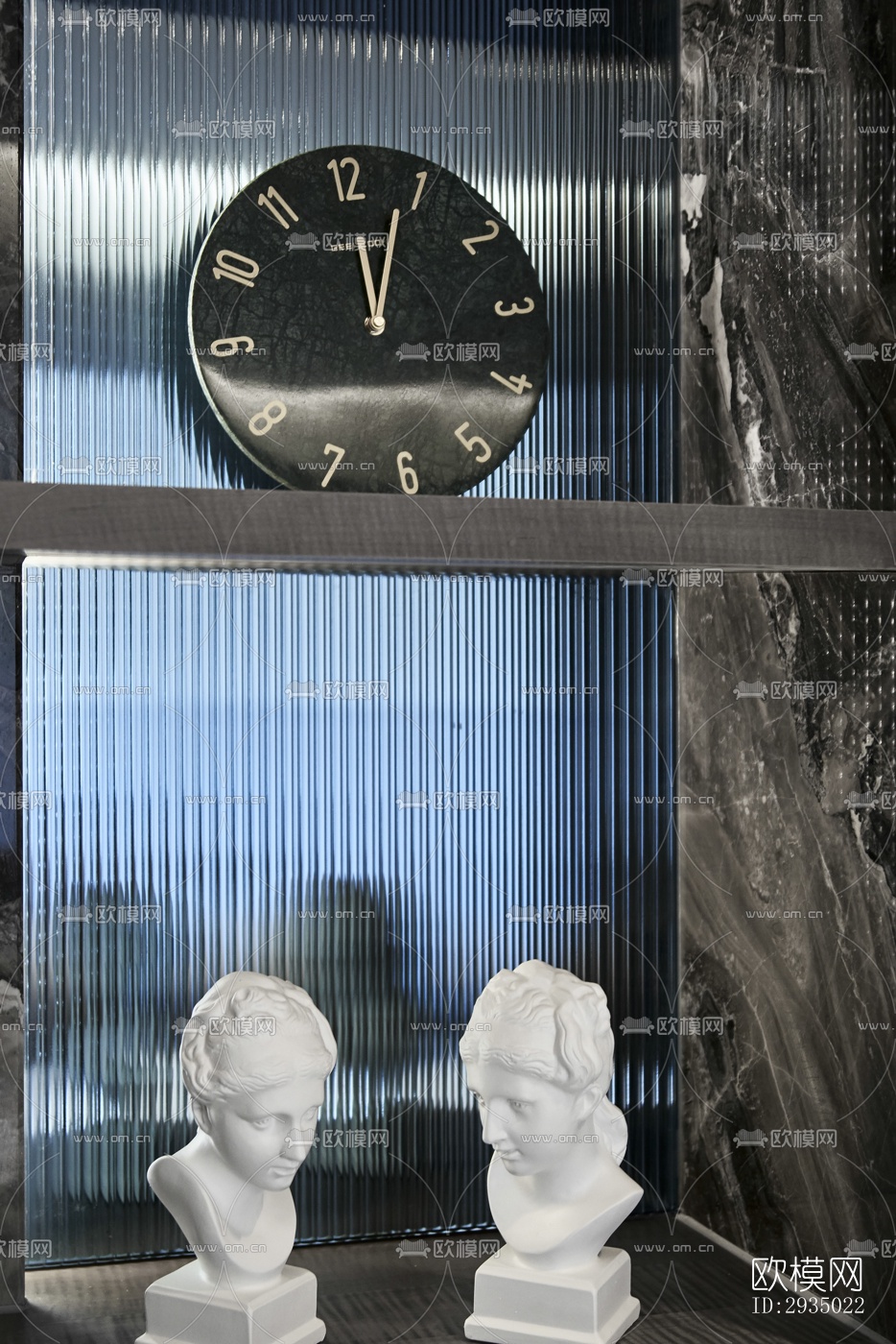 现代平层效果图下载（渲染图18）