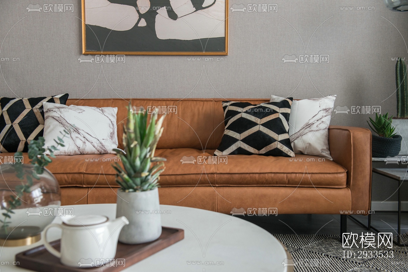 北欧公寓效果图下载（渲染图7）