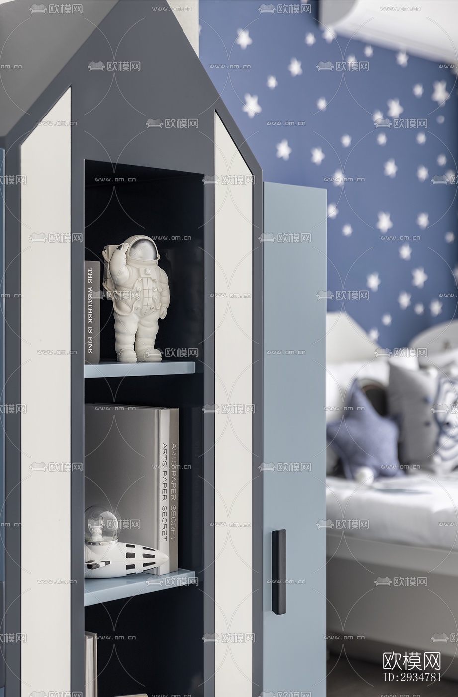 现代平层效果图下载（渲染图14）