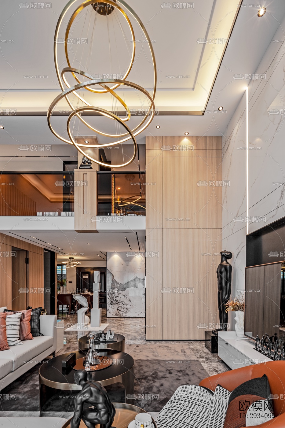 现代别墅效果图下载（渲染图12）