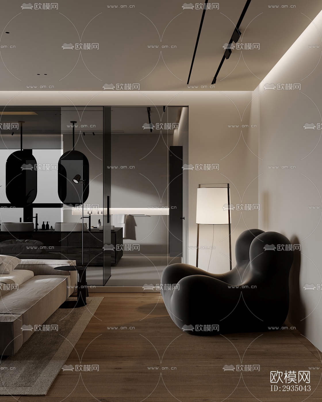 高级灰平层效果图下载（渲染图8）