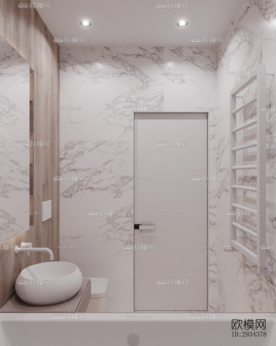 北欧平层效果图下载（渲染图19）