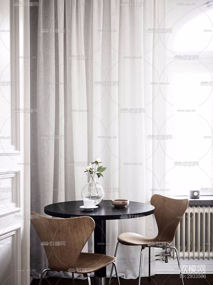 北欧公寓效果图下载（渲染图10）