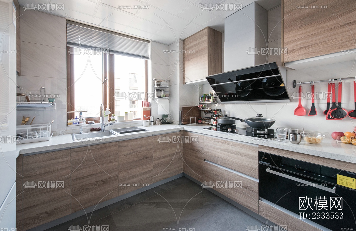 北欧公寓效果图下载（渲染图20）