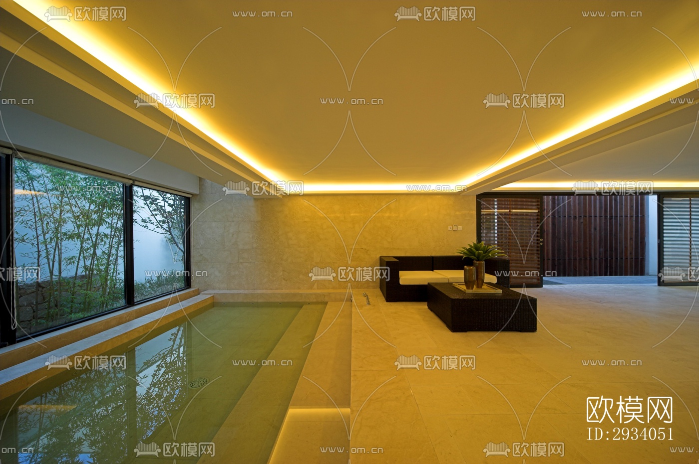 现代别墅效果图下载（渲染图8）