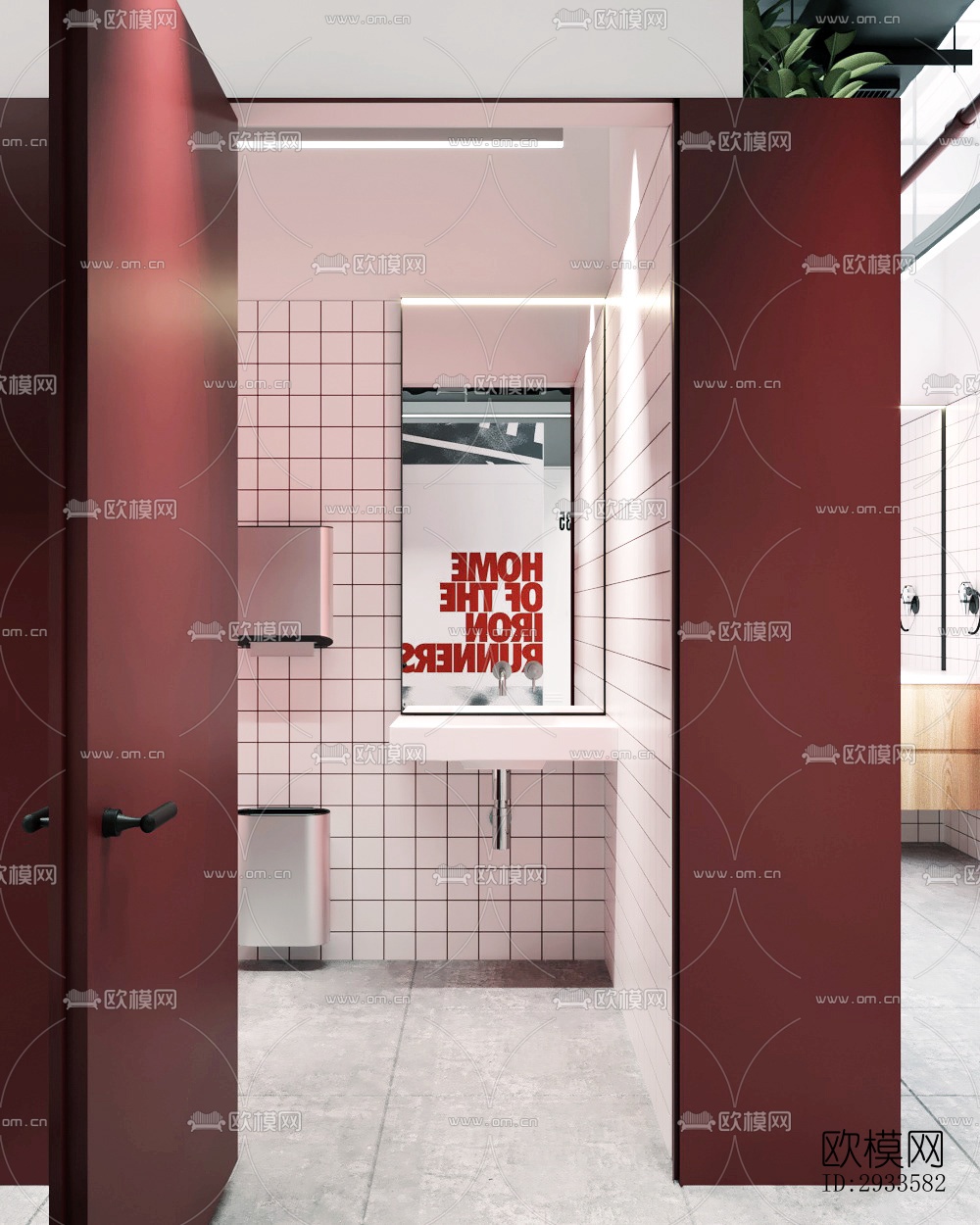 北欧公寓效果图下载（渲染图17）