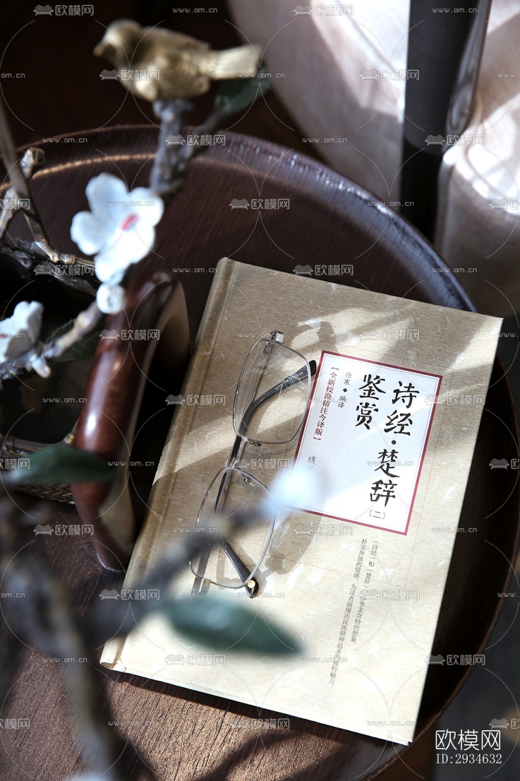 新中式平层效果图下载（渲染图6）