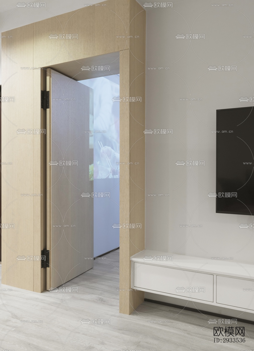 北欧公寓效果图下载（渲染图13）