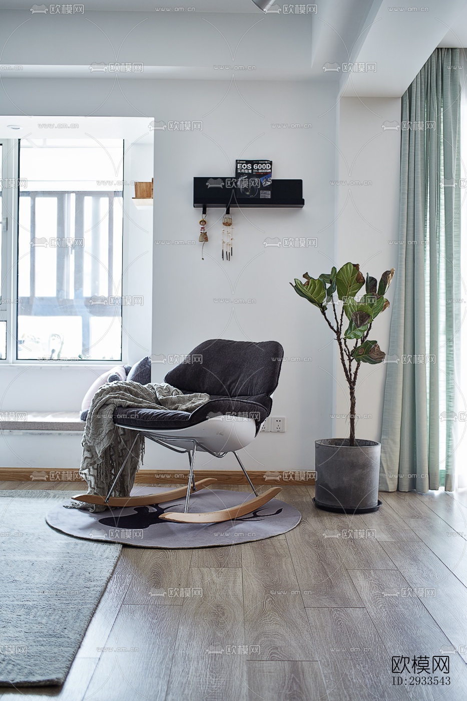 北欧公寓效果图下载（渲染图20）