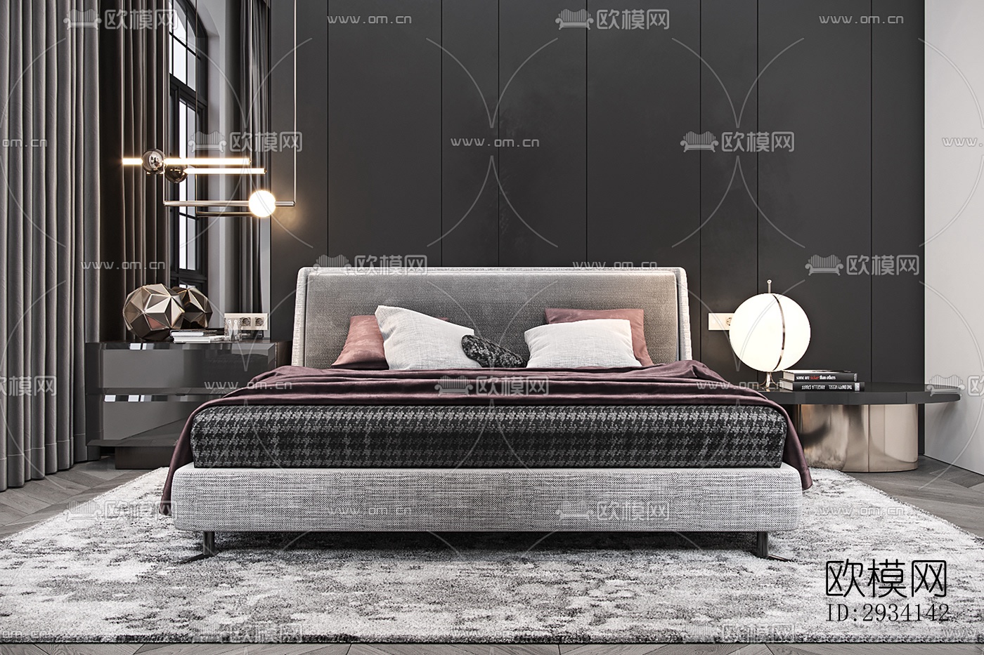 现代别墅效果图下载（渲染图19）