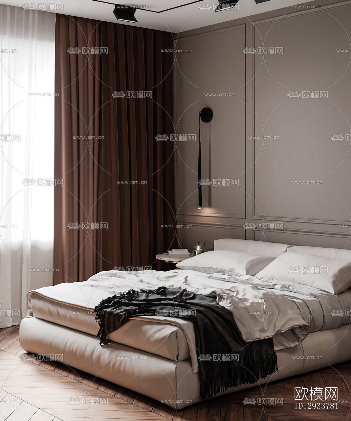 现代公寓效果图下载（渲染图12）