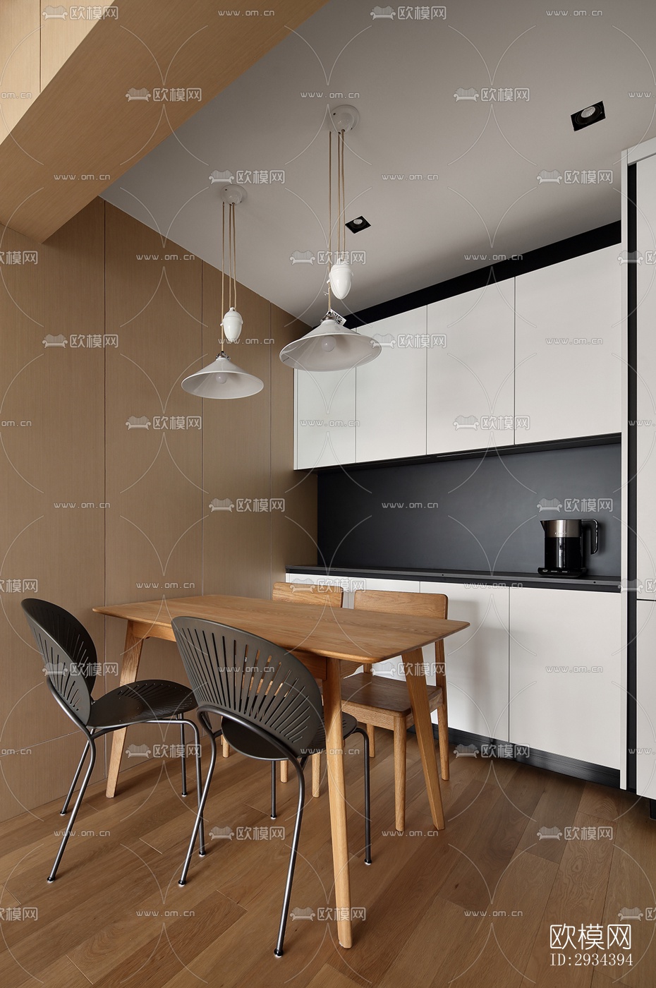 北欧平层效果图下载（渲染图6）