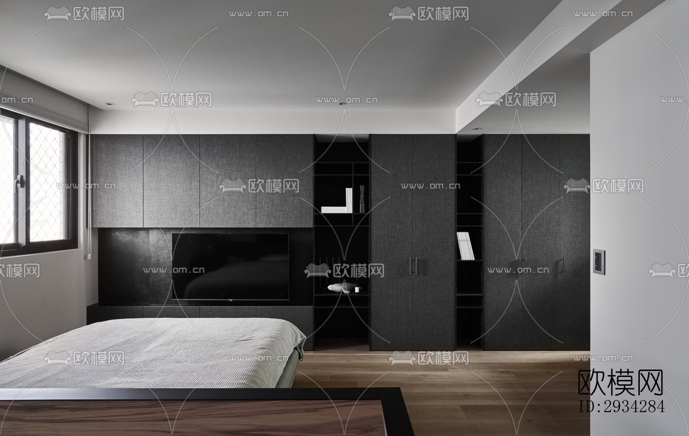 现代复式效果图下载（渲染图9）