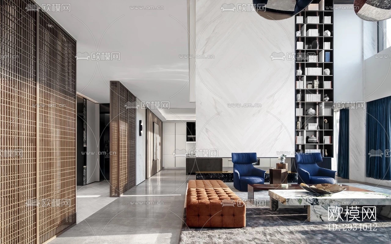 现代别墅效果图下载（渲染图11）