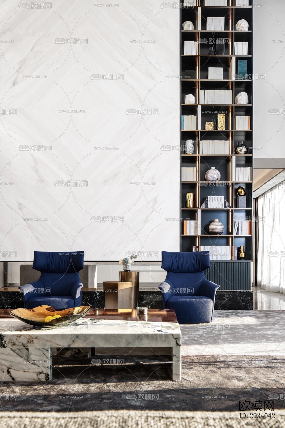 现代别墅效果图下载（渲染图19）