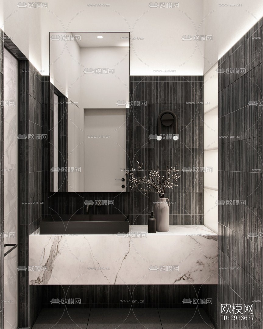 北欧公寓效果图下载（渲染图10）