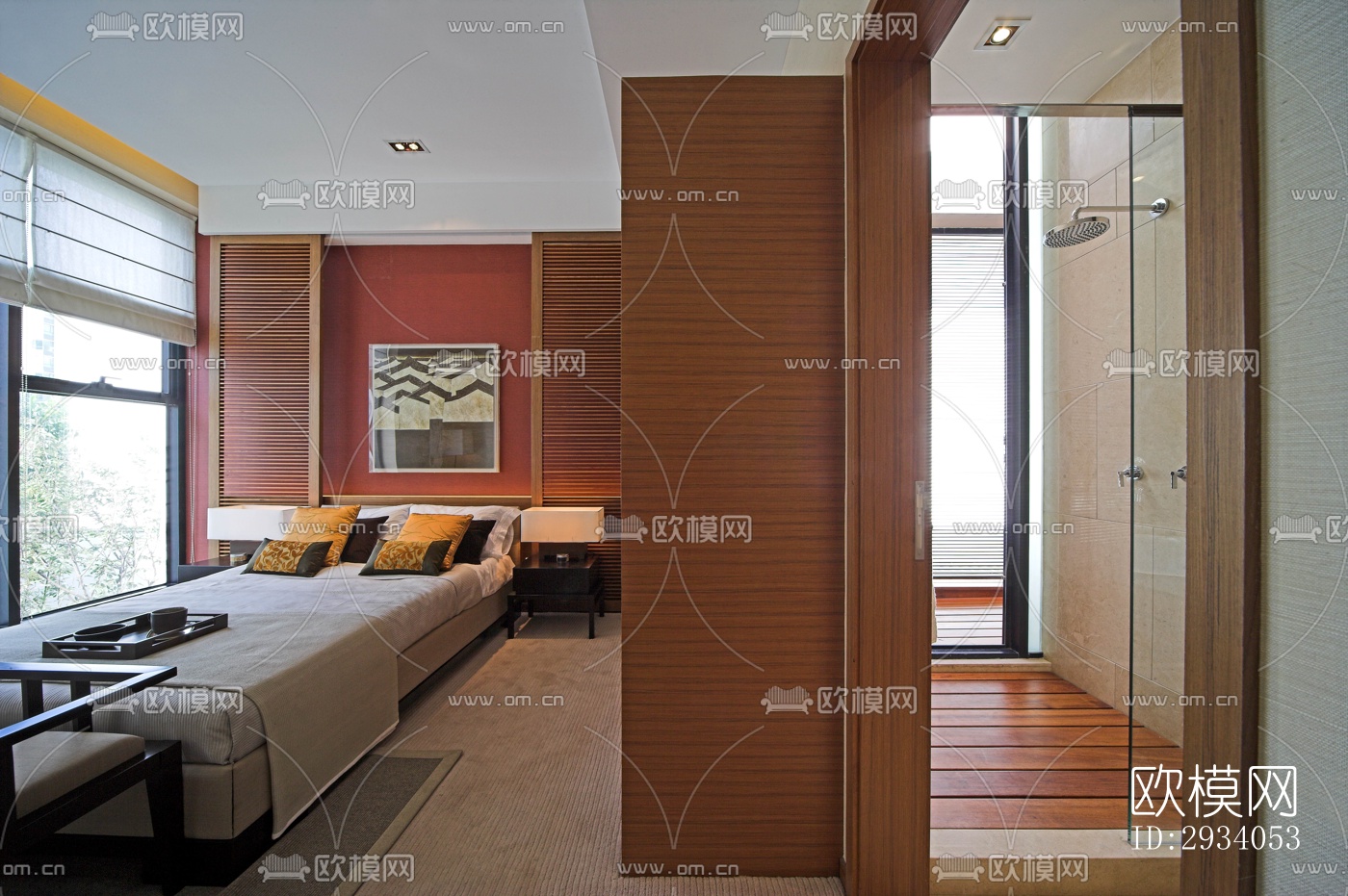 现代别墅效果图下载（渲染图13）