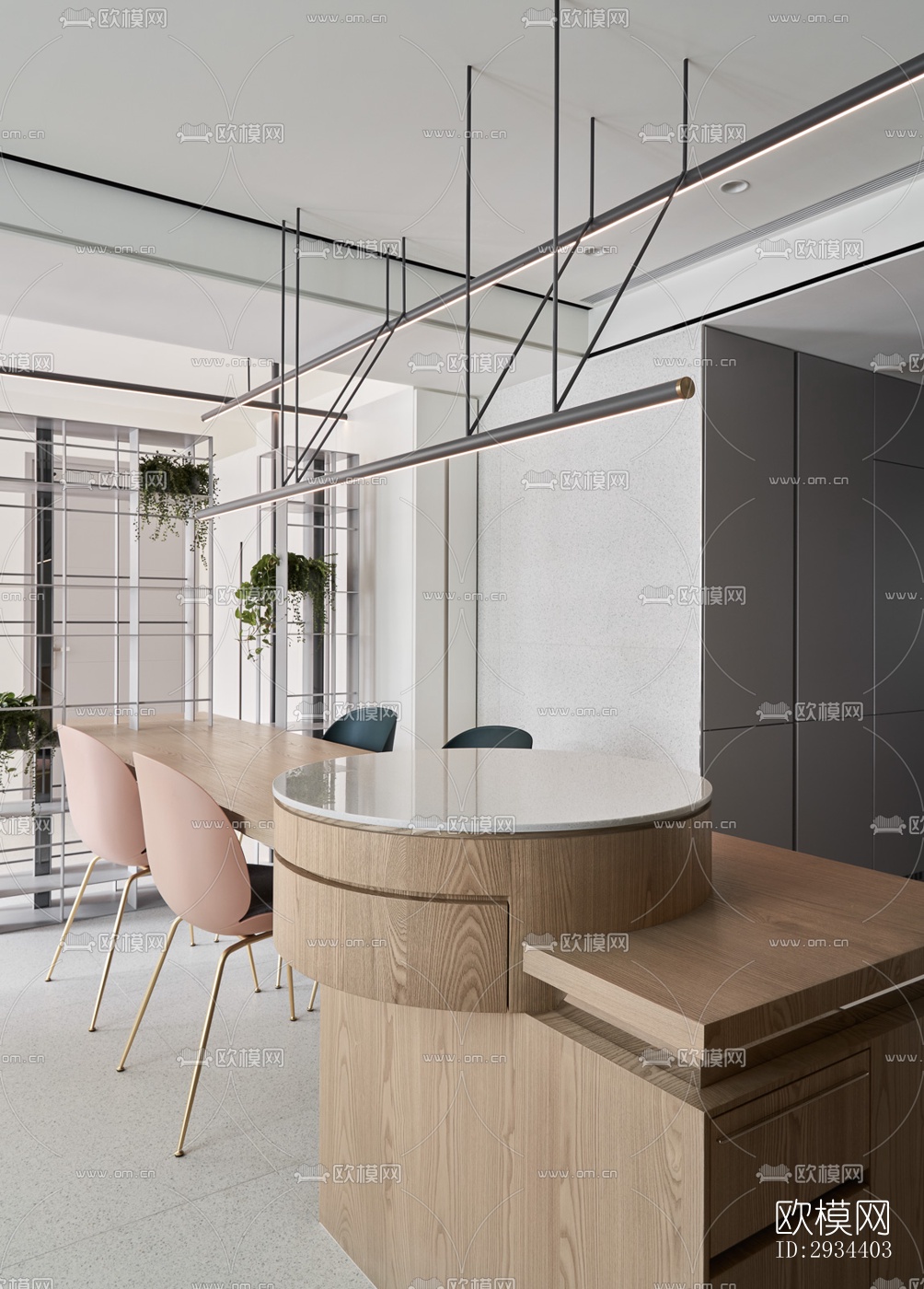 北欧平层效果图下载（渲染图4）