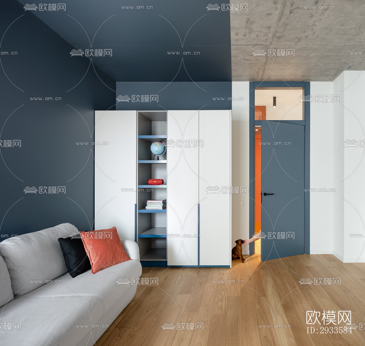 北欧公寓效果图下载（渲染图5）