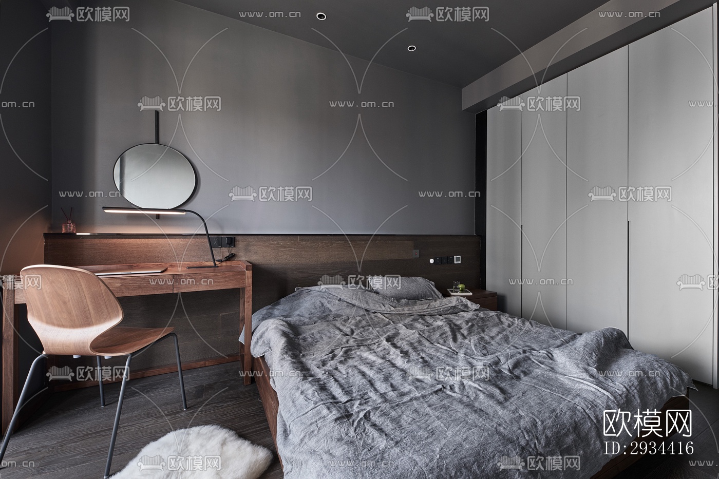 北欧平层效果图下载（渲染图11）