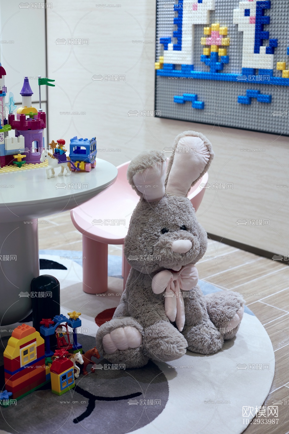 新中式别墅效果图下载（渲染图10）