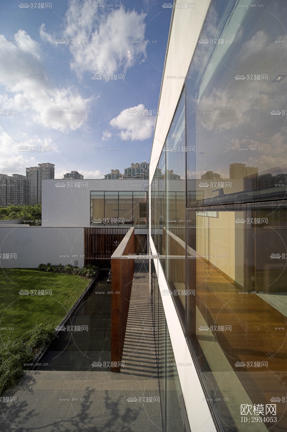 现代别墅效果图下载（渲染图8）