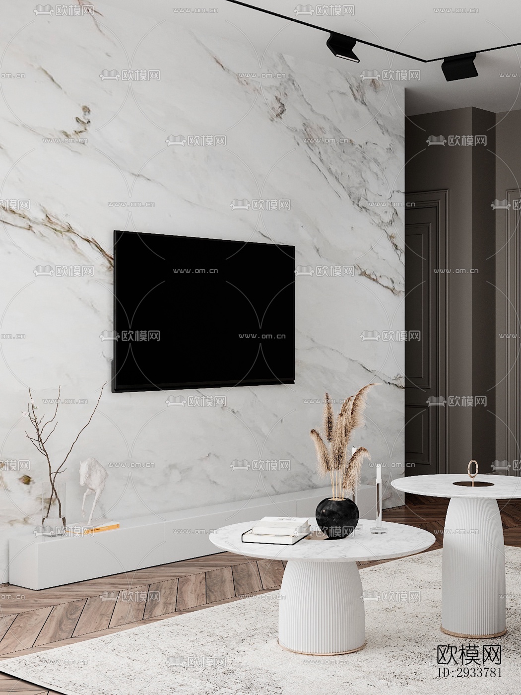 现代公寓效果图下载（渲染图20）