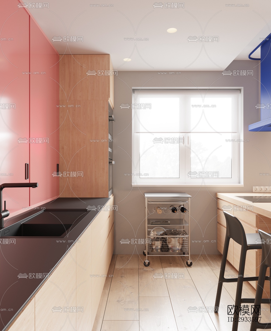 北欧公寓效果图下载（渲染图18）