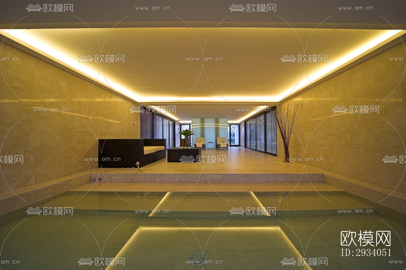 现代别墅效果图下载（渲染图9）