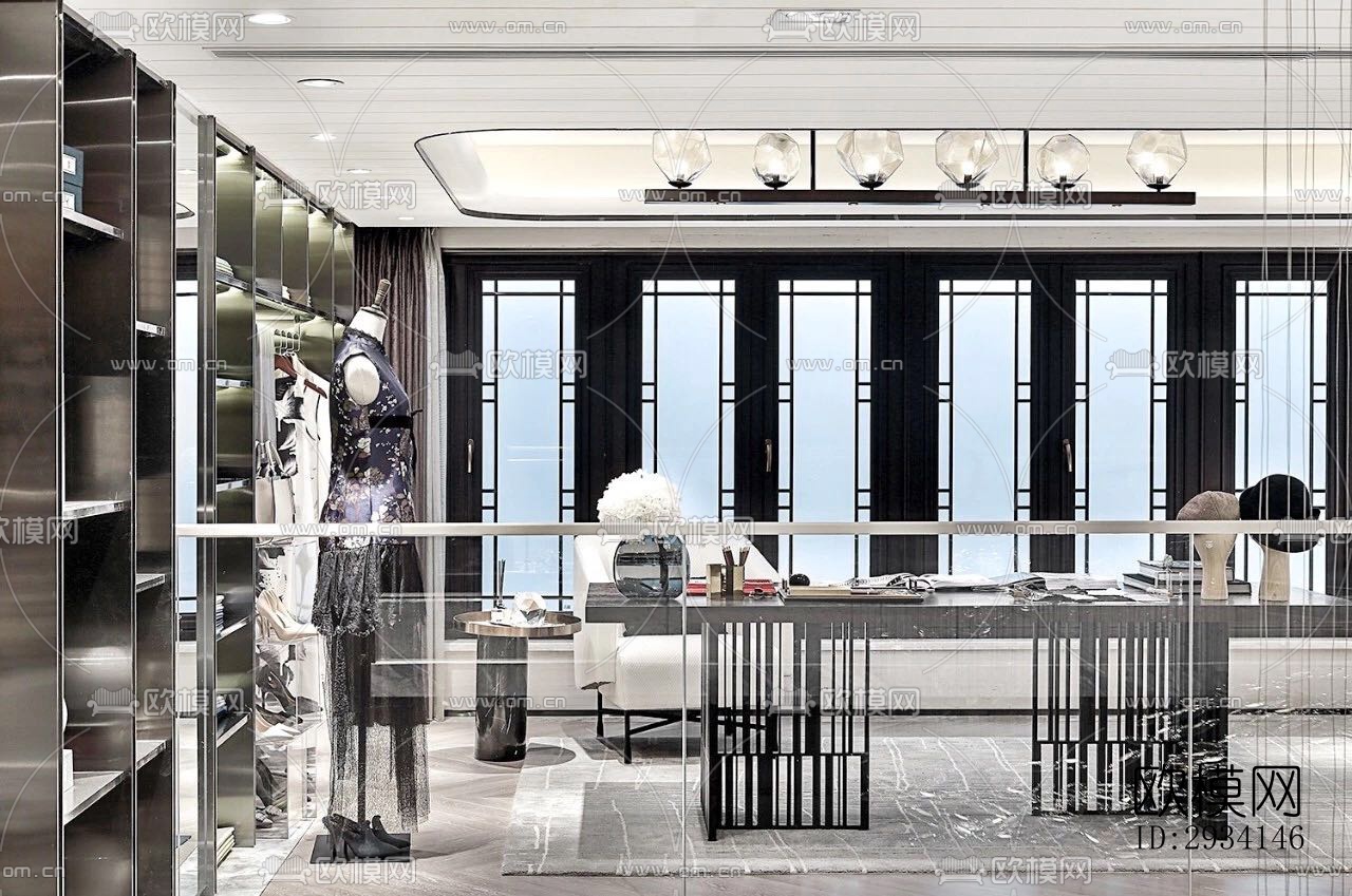 现代别墅效果图下载（渲染图15）