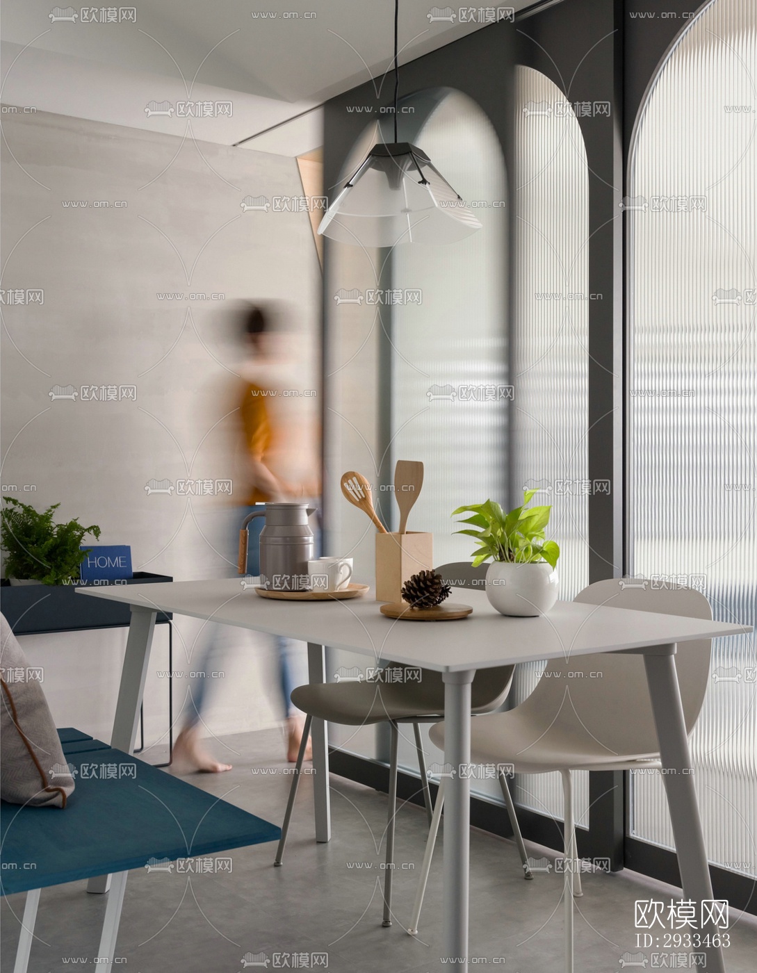 北欧公寓效果图下载（渲染图17）