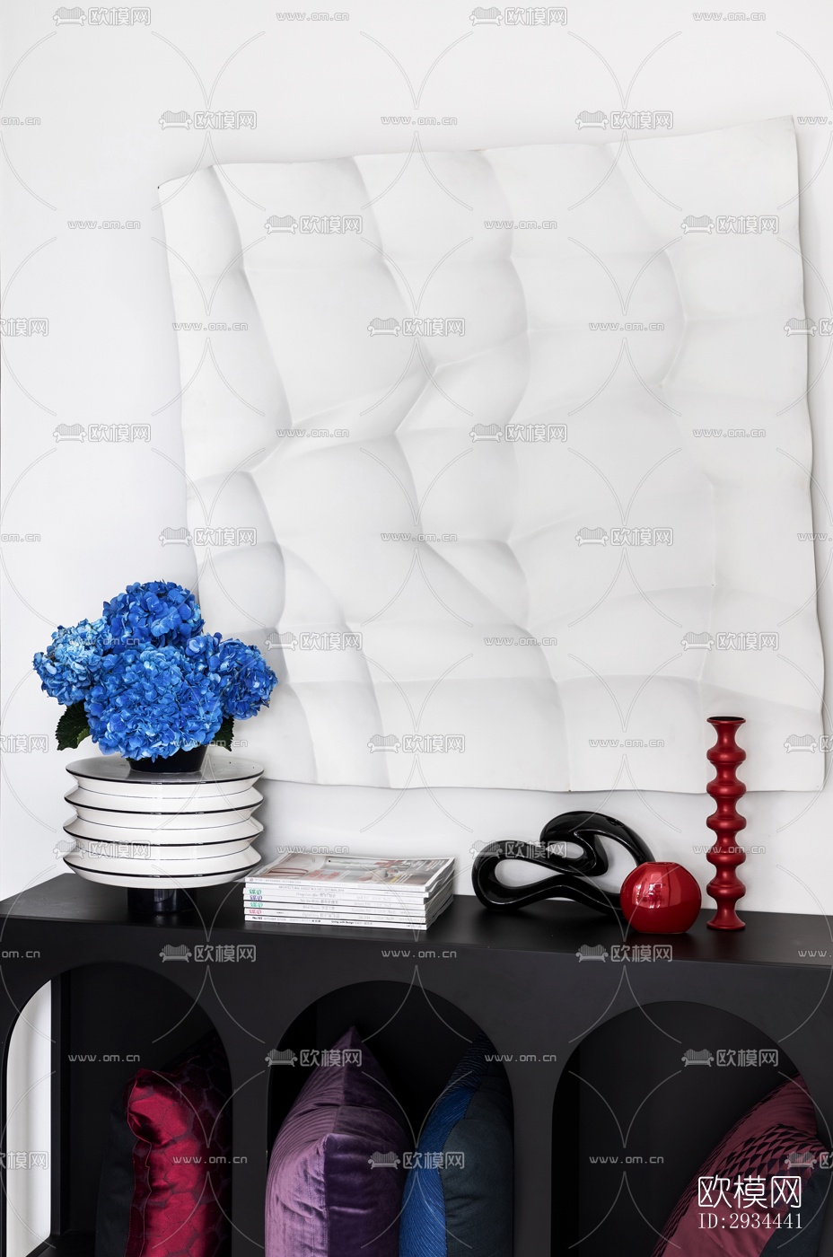 后现代平层效果图下载（渲染图19）