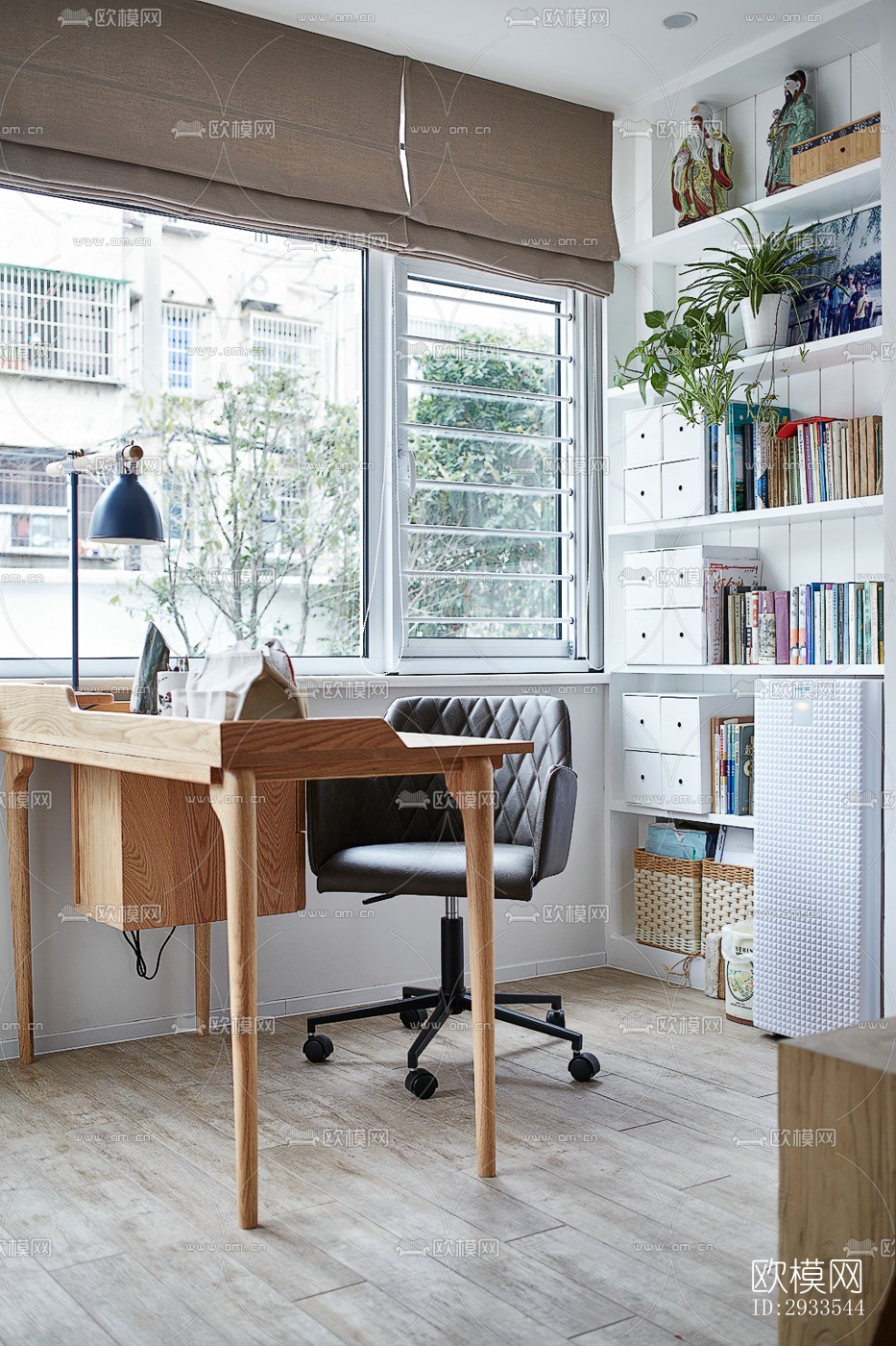 北欧公寓效果图下载（渲染图2）