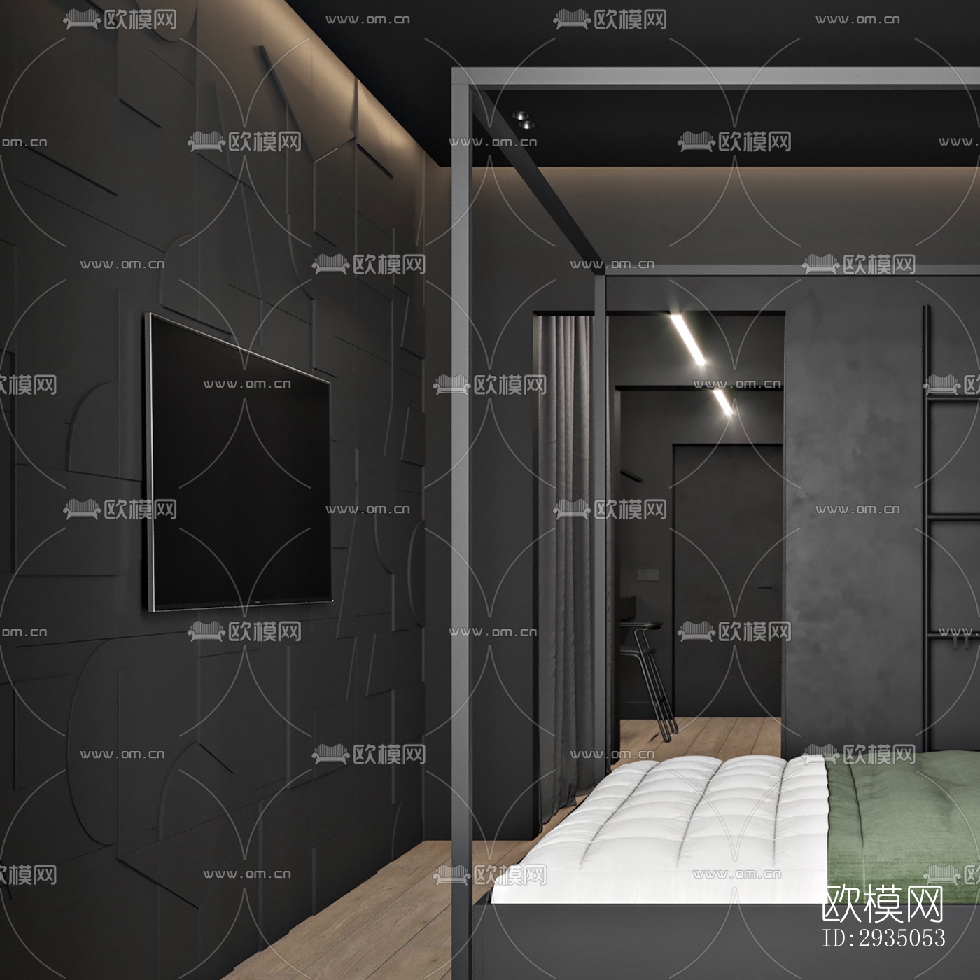 高级灰平层效果图下载（渲染图8）