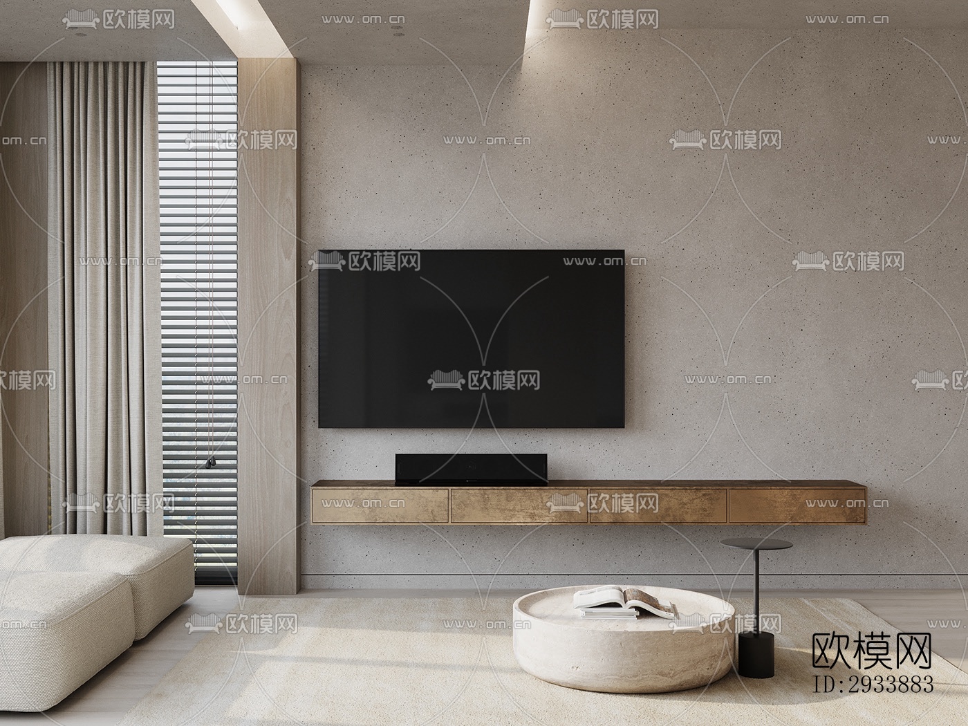 北欧别墅效果图下载（渲染图16）