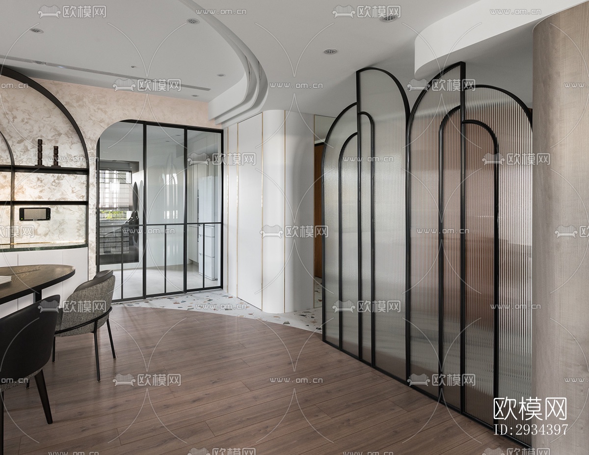 北欧平层效果图下载（渲染图15）