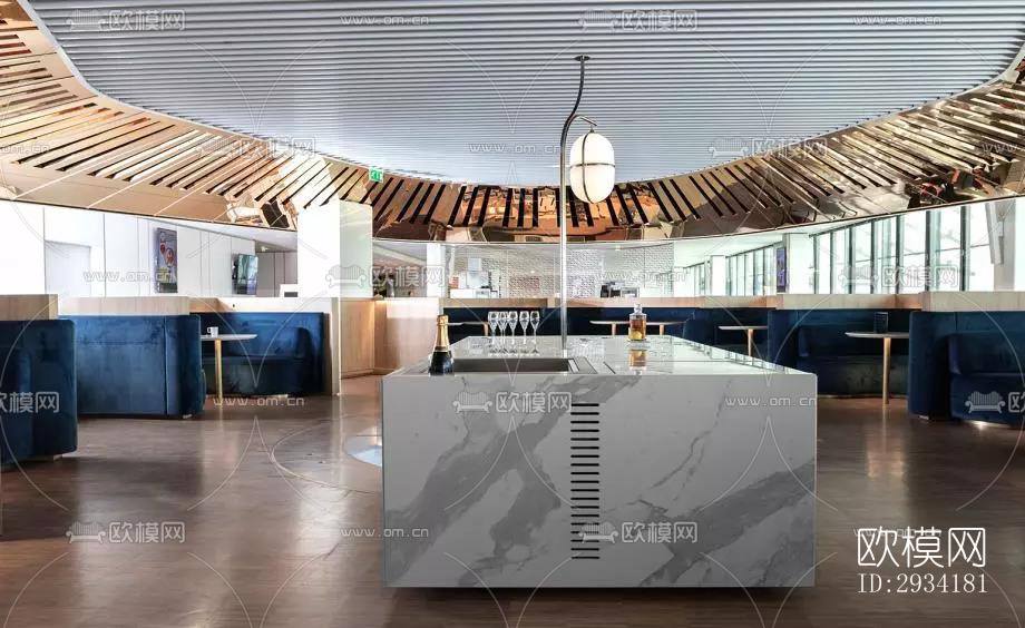 新中式复式效果图下载（渲染图16）