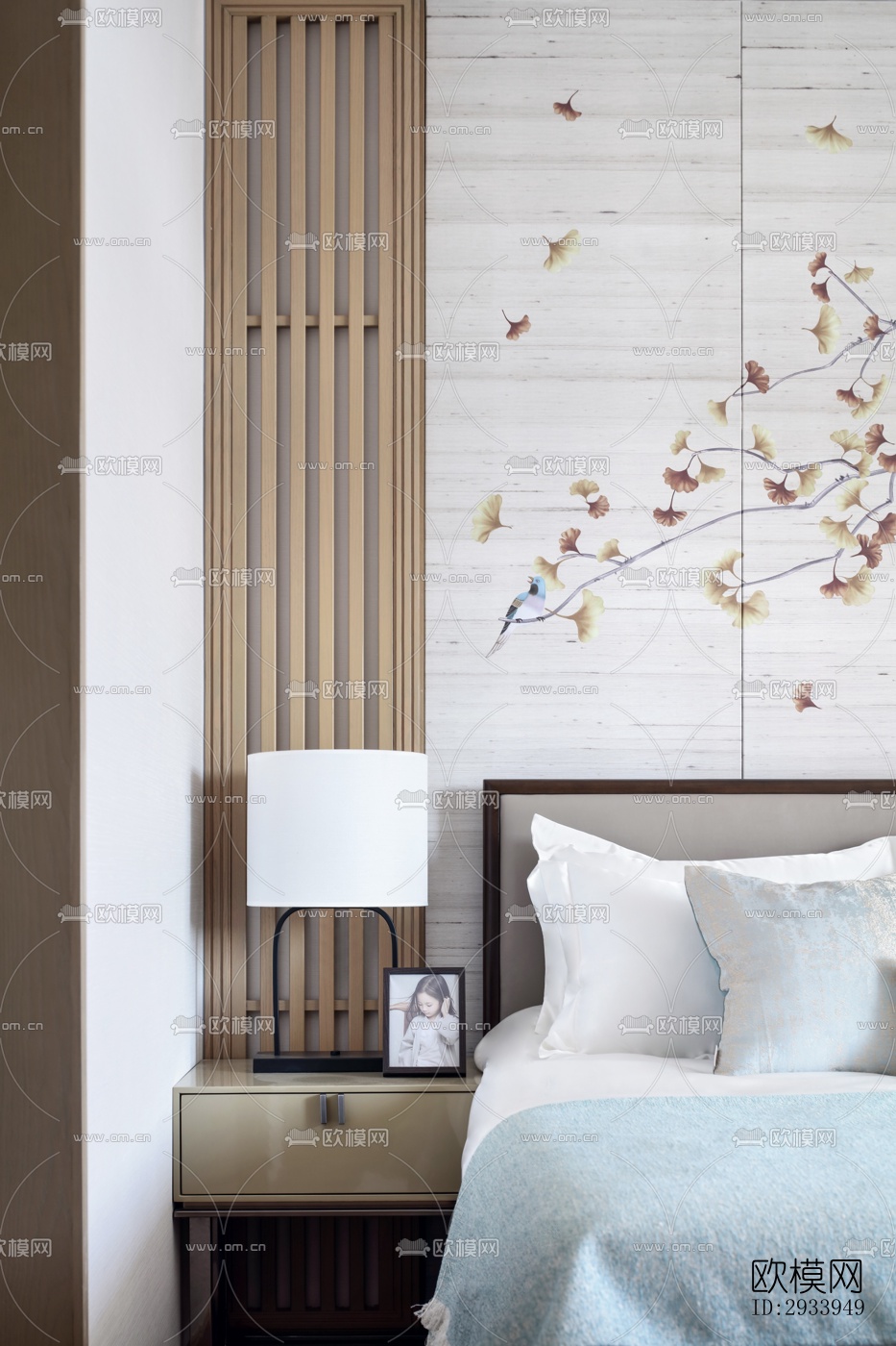 新中式别墅效果图下载（渲染图17）